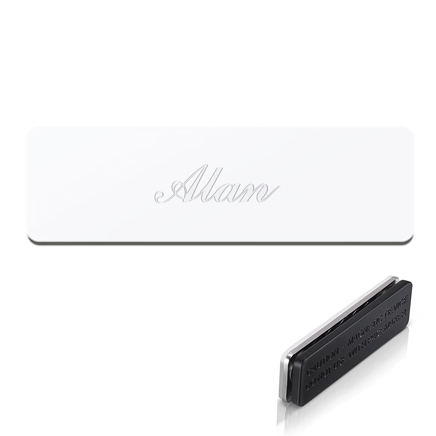 Magnetic - Backed Colorful Name Badges 3