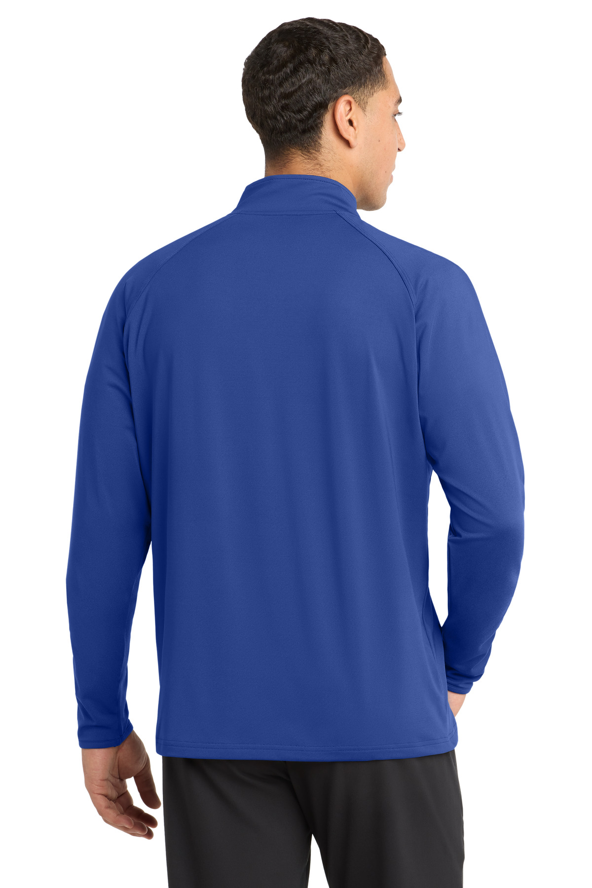 Sport-Tek Tall Sport-Wick Stretch 1/4-Zip Pullover. TST850 55