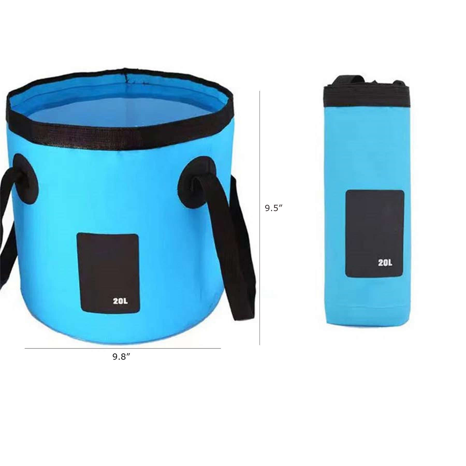 Collapsible Bucket Container Folding Water 2