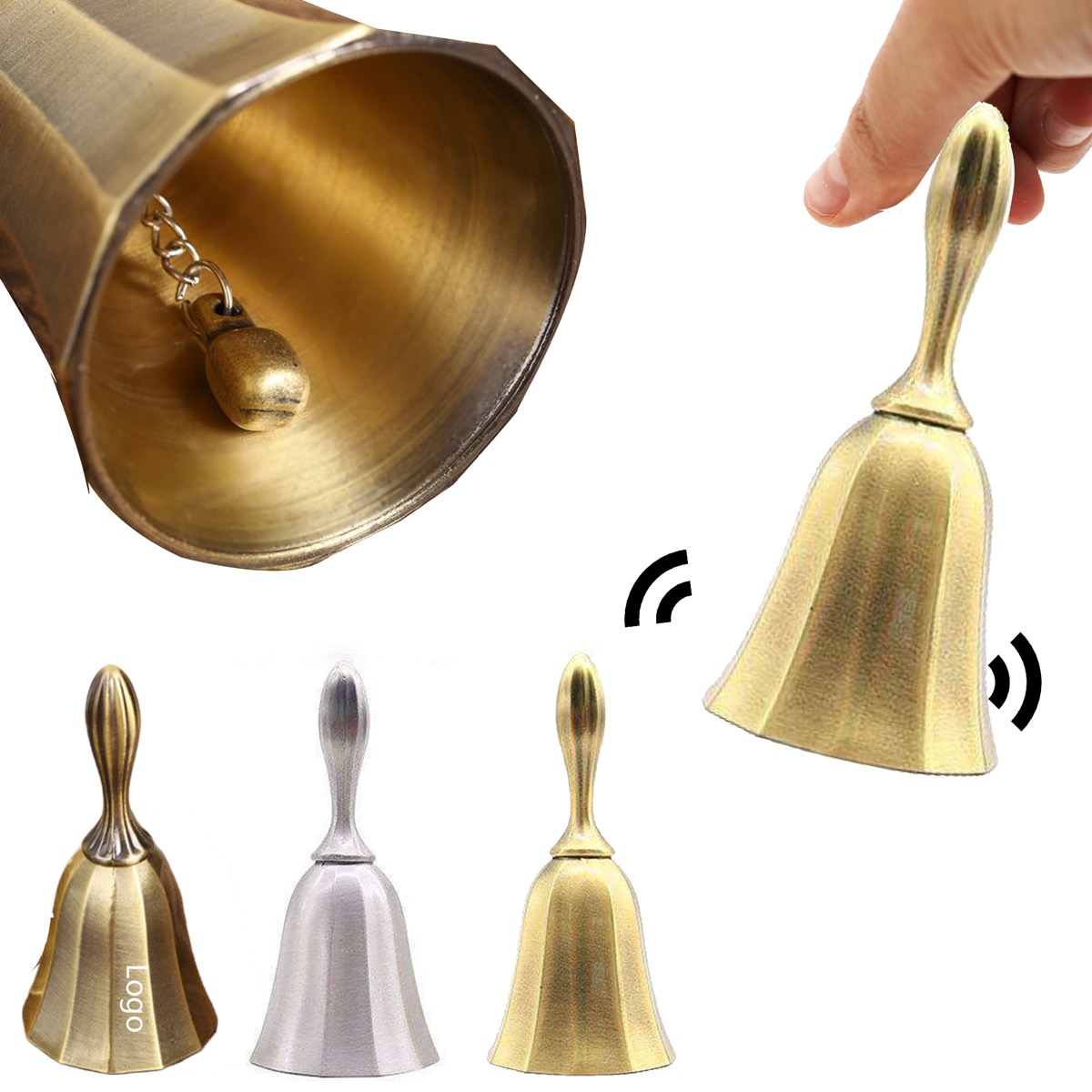 Christmas Santa Jingle Handbell 2