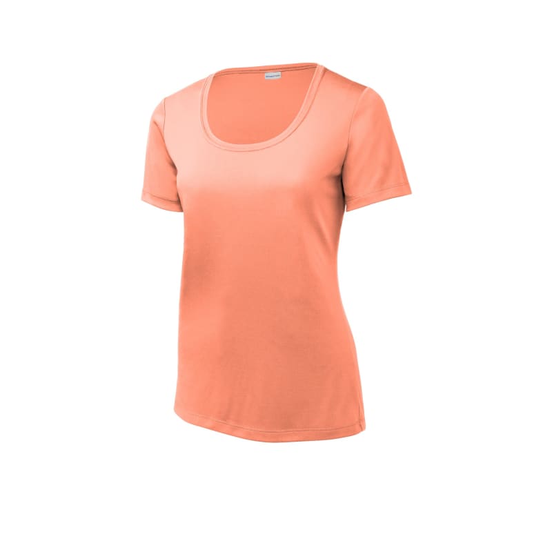 Sport-Tek Women's Posi-UV Pro Scoop Neck Tee. 10
