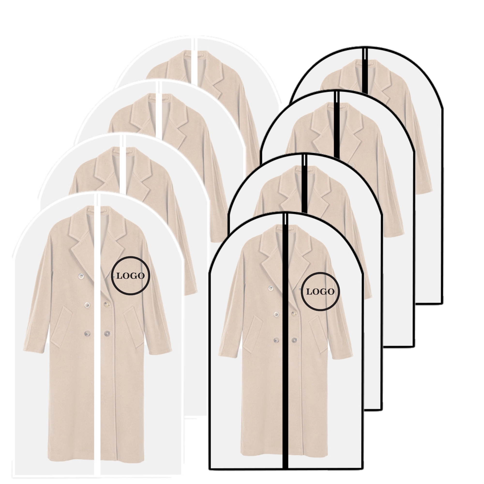Cloth Dust Cover Clear Garment Bag