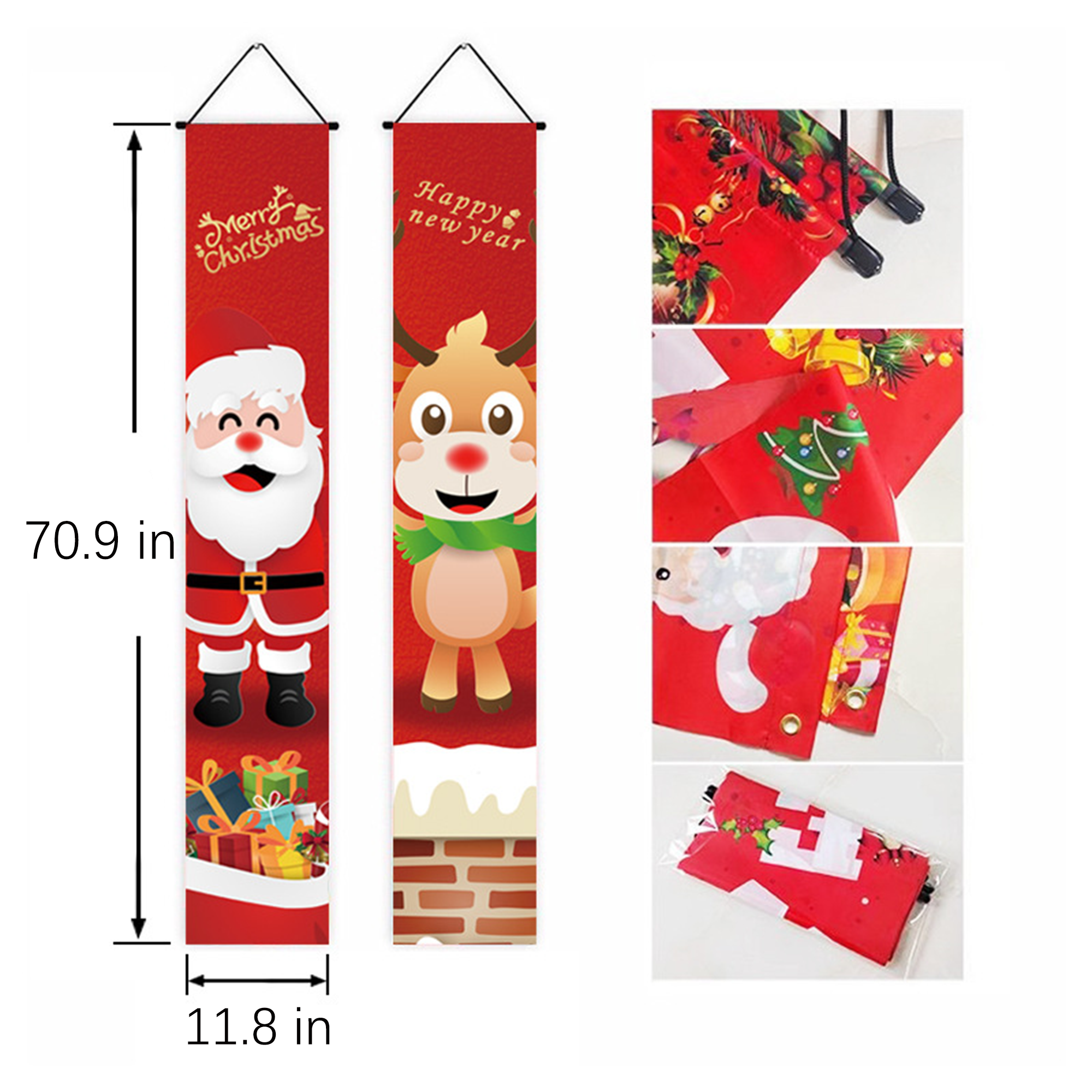 Custom Christmas Decorative Couplets 5