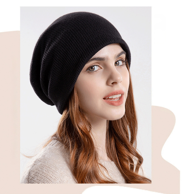 Winter Knit Beanie Hat Watch Cap for Women 8