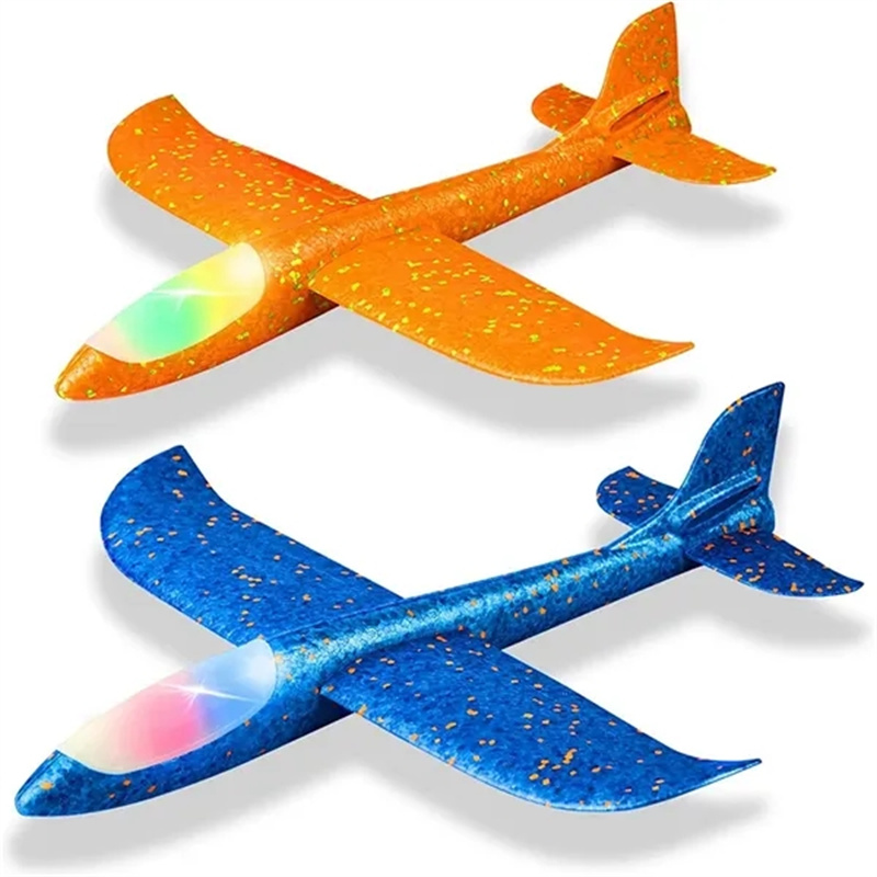 17.5" LED Throwing Foam Plane