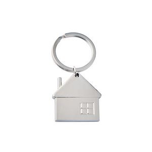 Charming Single Window House Shaped Keychain 5
