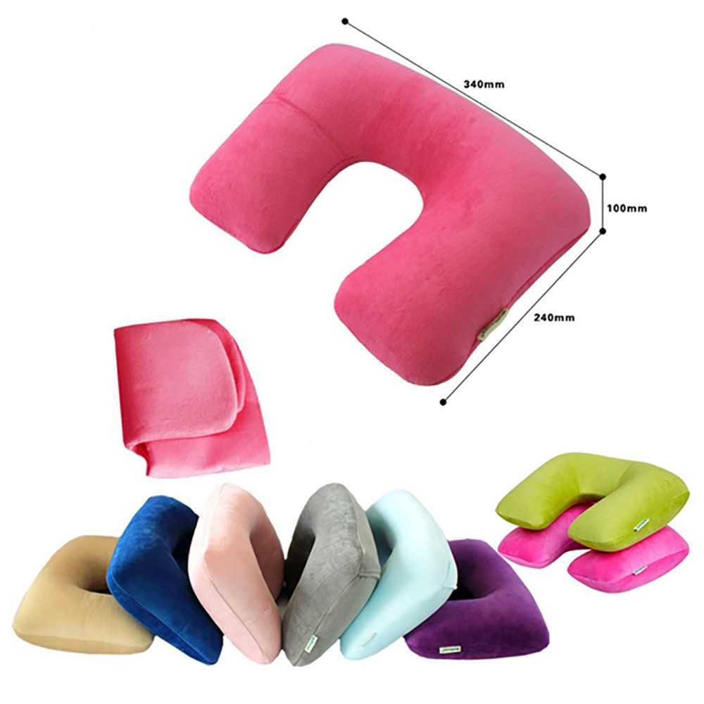 Inflatable PVC Travel Pillow 2