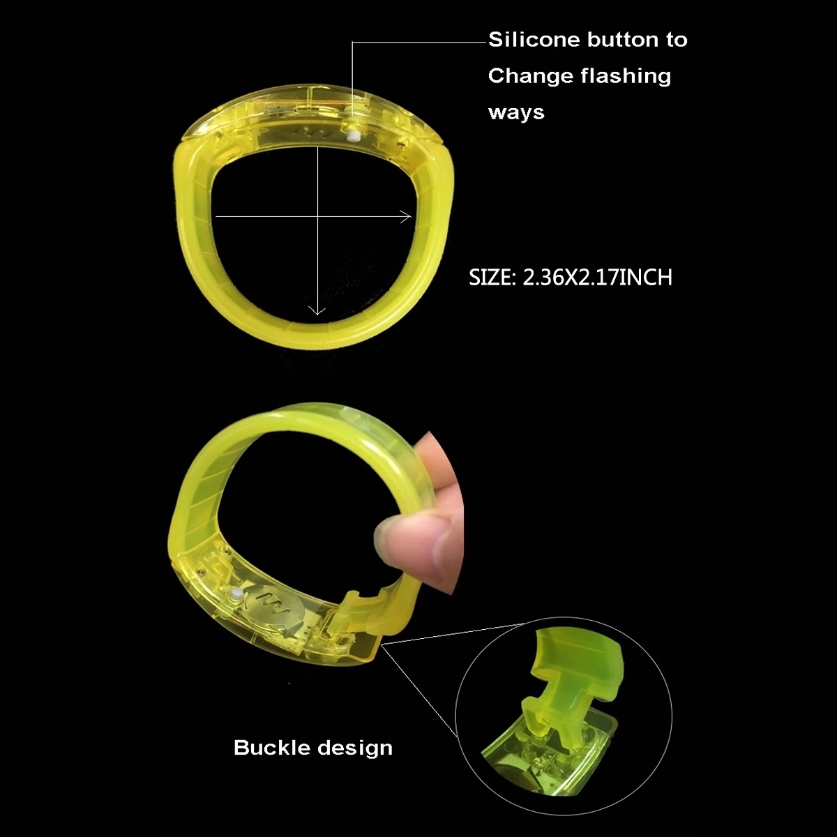 Sound Controlled Led Band Bracelets 4