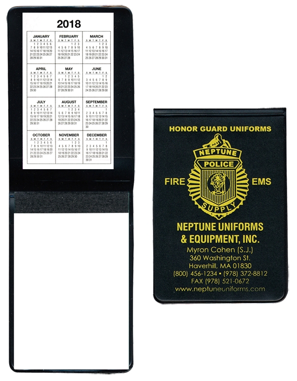 Standard Vinyl Memo Book with 30-Page Pad 4