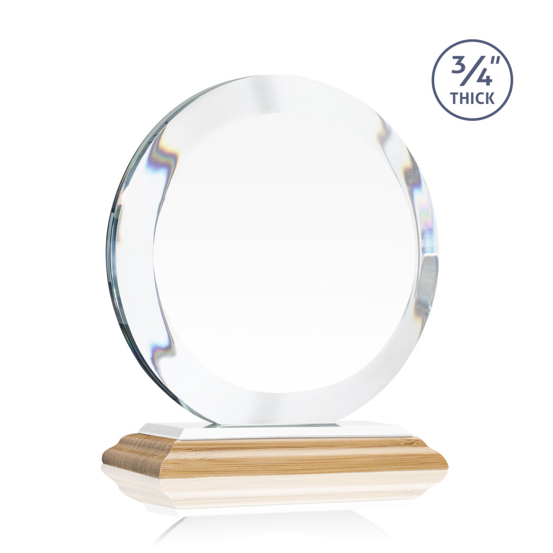 Gibralter VividPrint™ Award - Bamboo/White 5