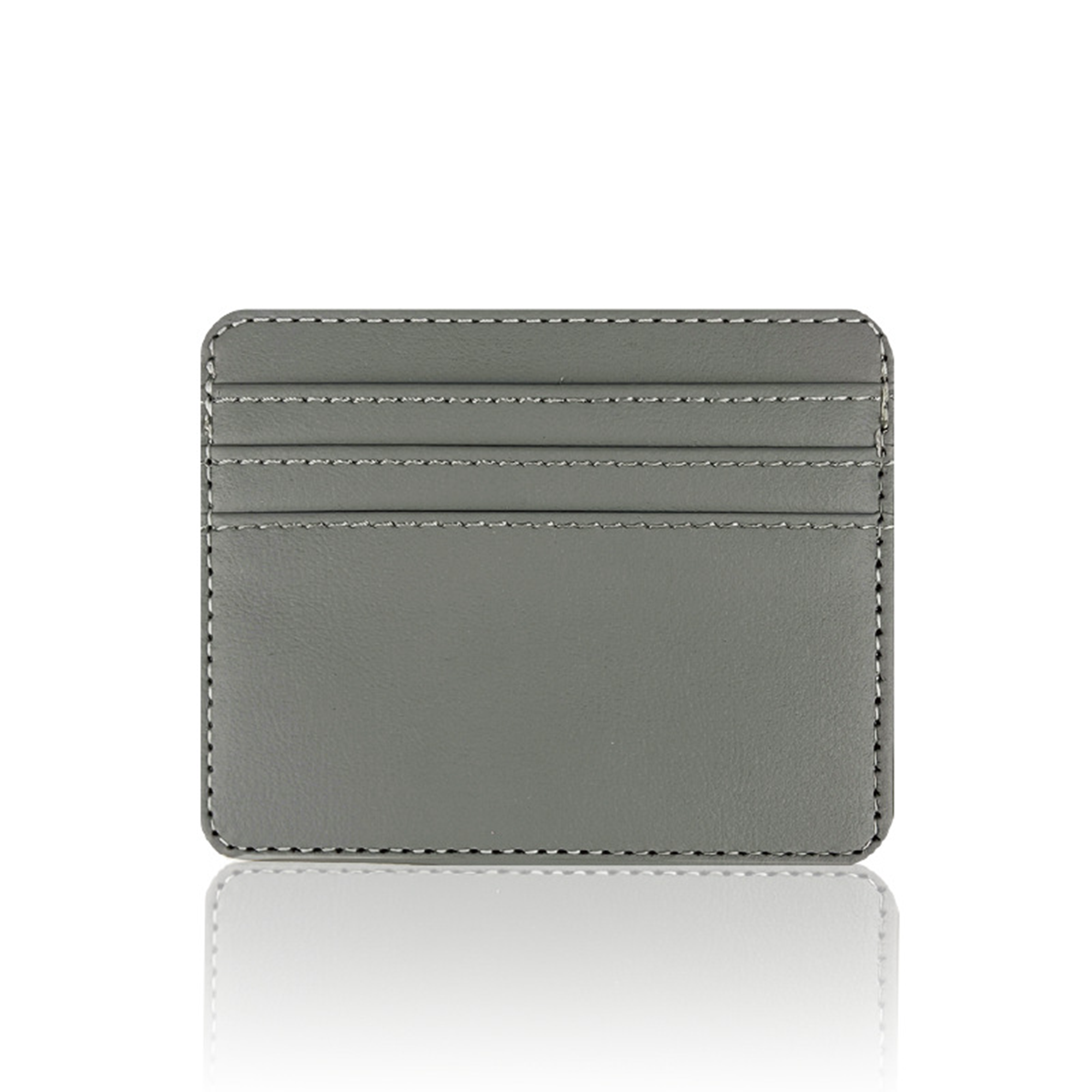 Slim PU Leather Card Holder Wallet 3
