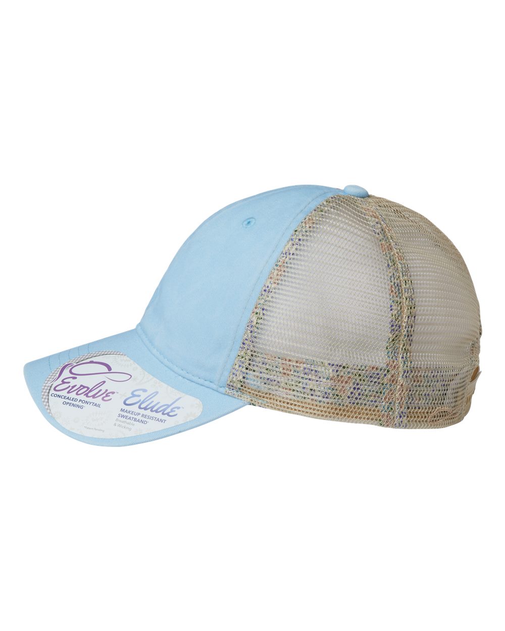 Women's Washed Mesh-Back Cap - TESS 7