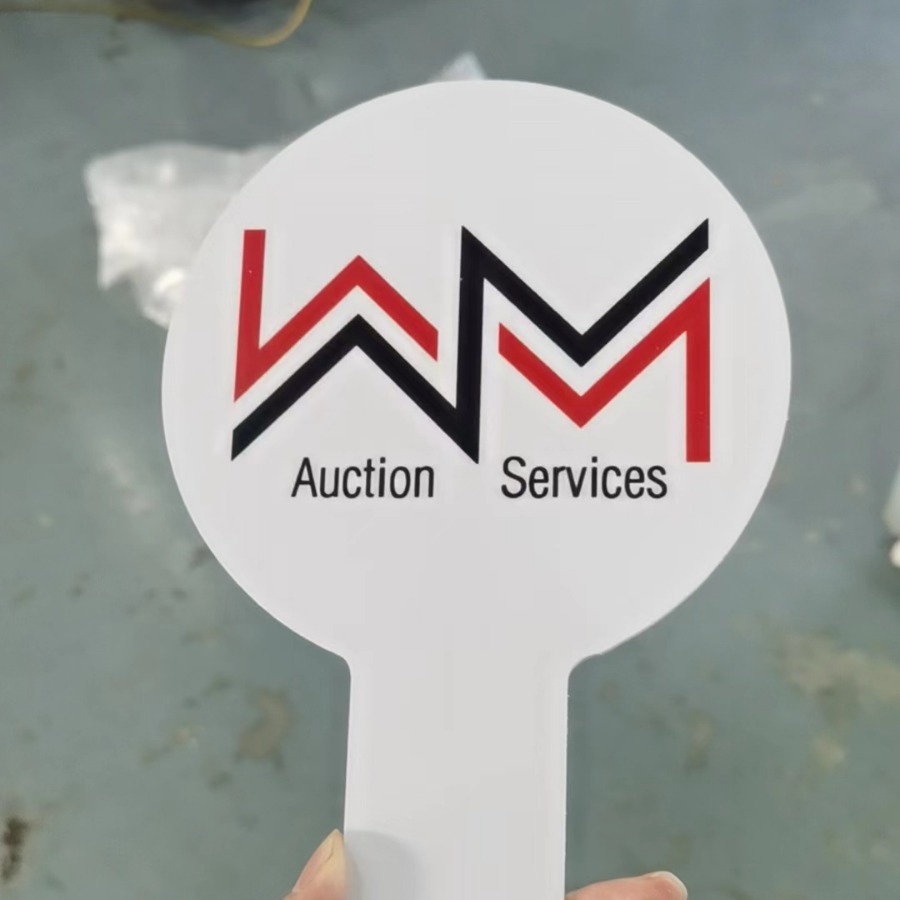Auction paddles 1