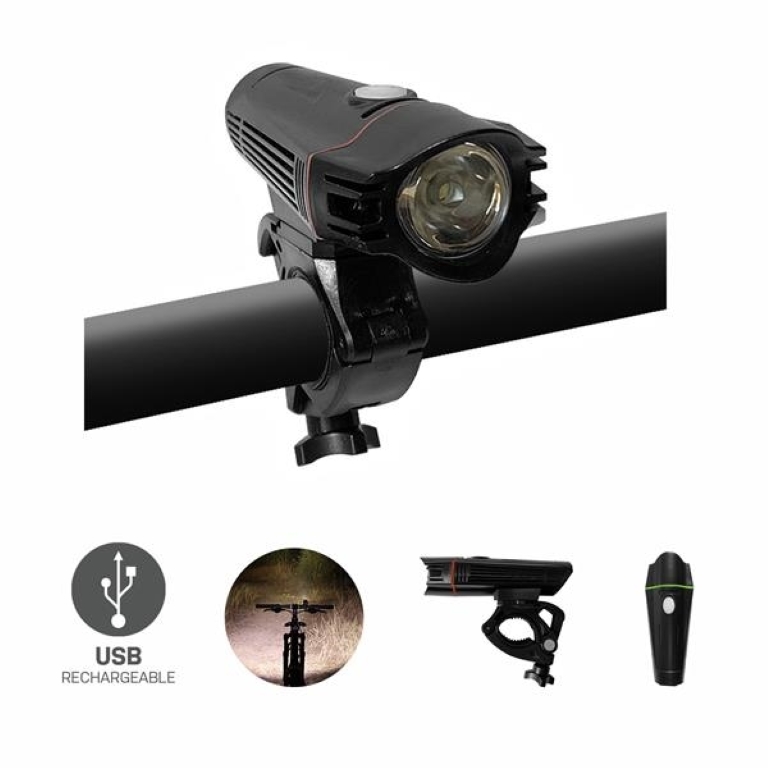 Ultra Bright USB Rechargeable Bike Light Set 2