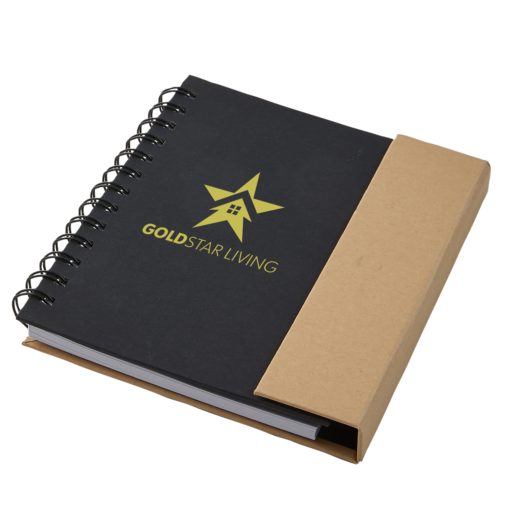 Eco Magnetic Notebook W/ Sticky Notes & Pen 10