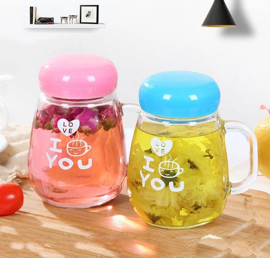 12 oz Glass Tea Mugs 3