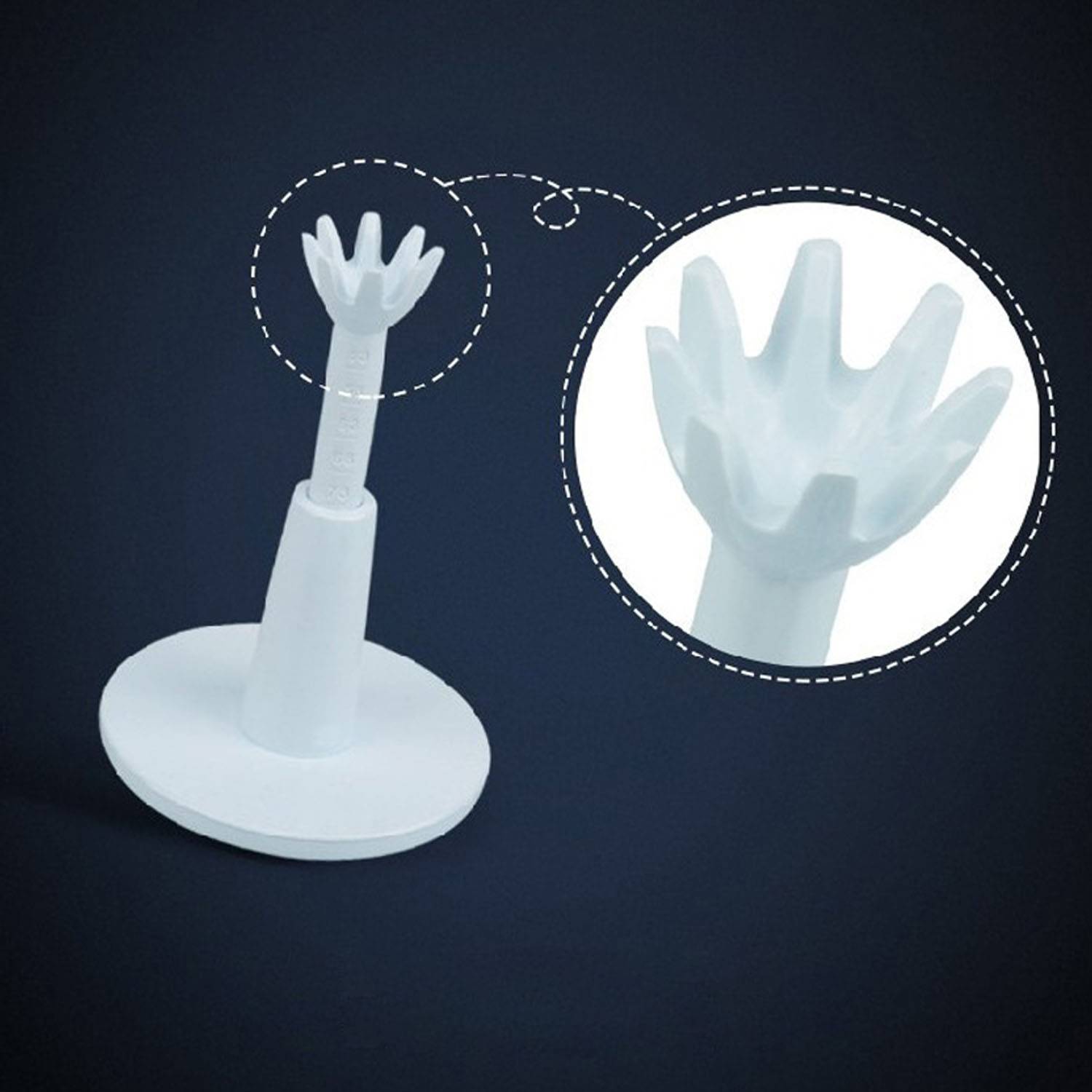 Adjustable Height Flexible Plastic Golf Tee 3