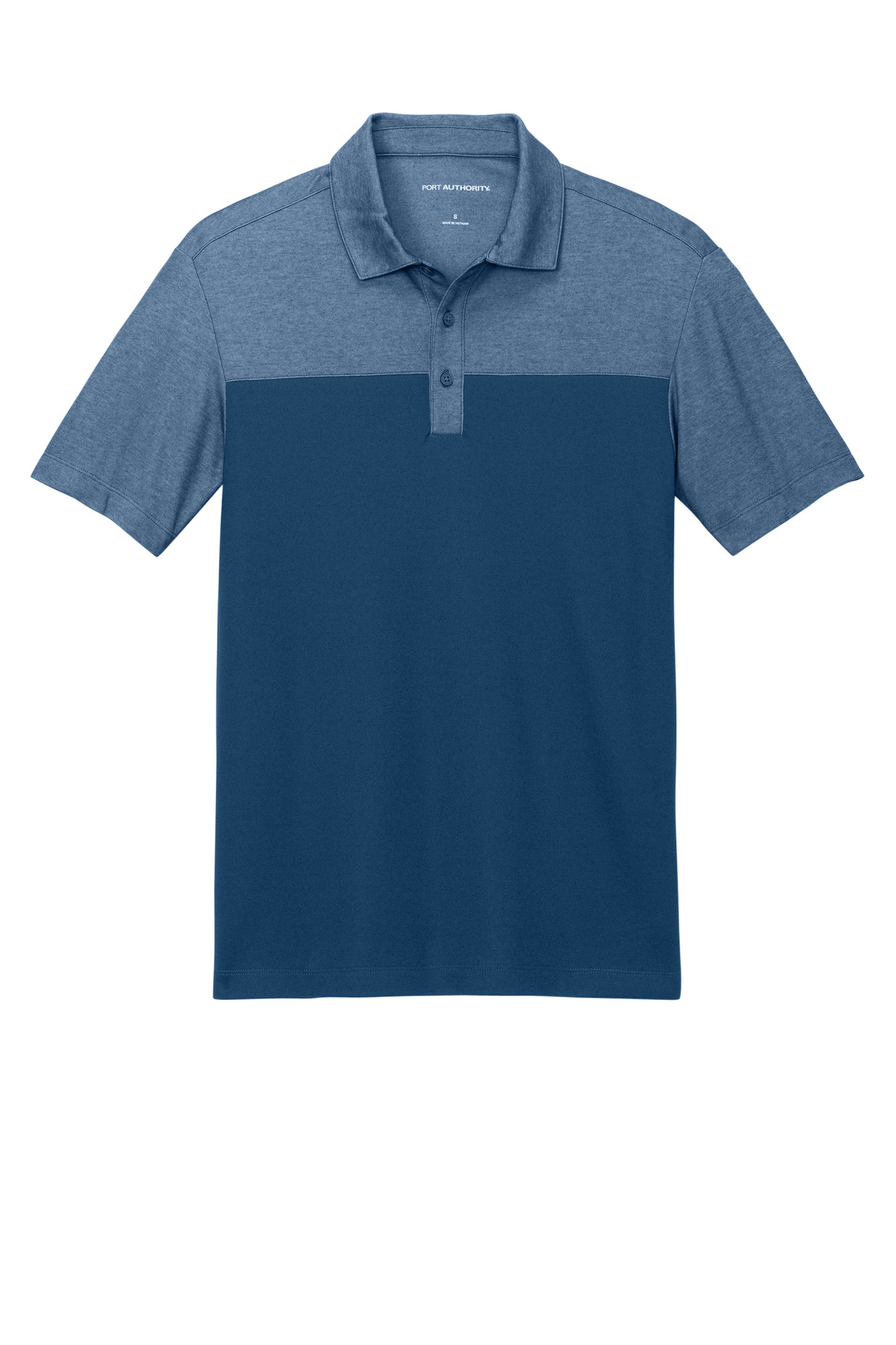 Port Authority Fine Pique Blend Blocked Polo K831 15