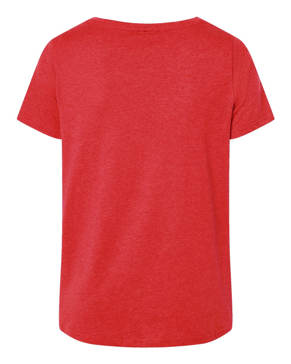 Women's Curvy Collection Fine Jersey V-Neck Tee - 3817 16
