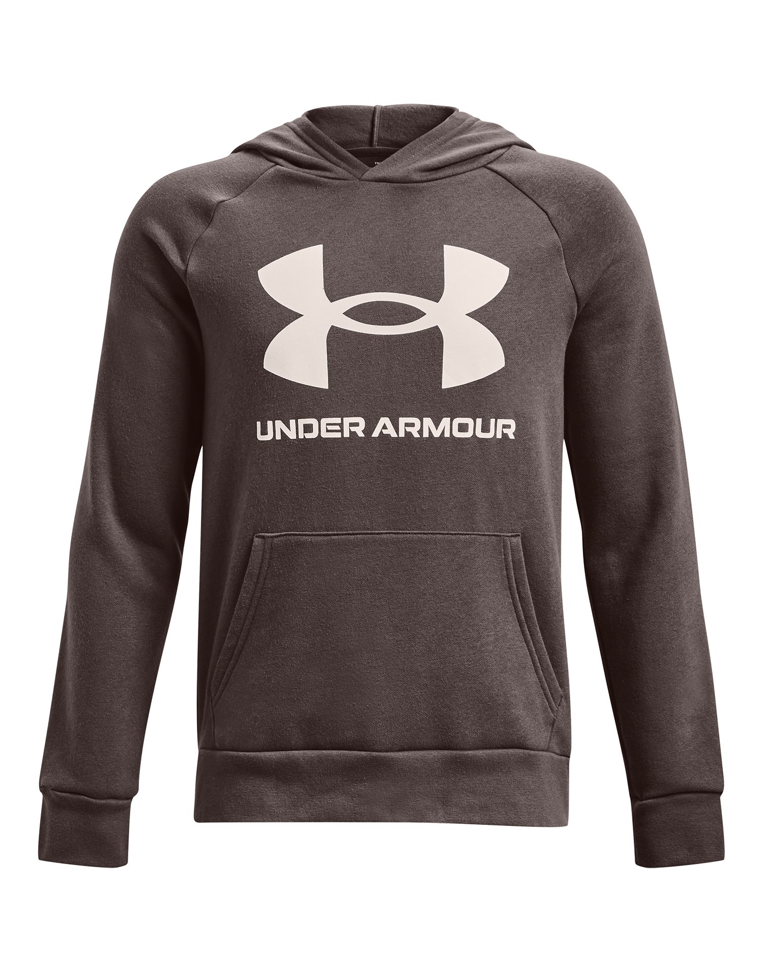 UA Rival Fleece Big Logo Boys' Hoodie, custom hoodie or sweatshirt with logo imprint 2