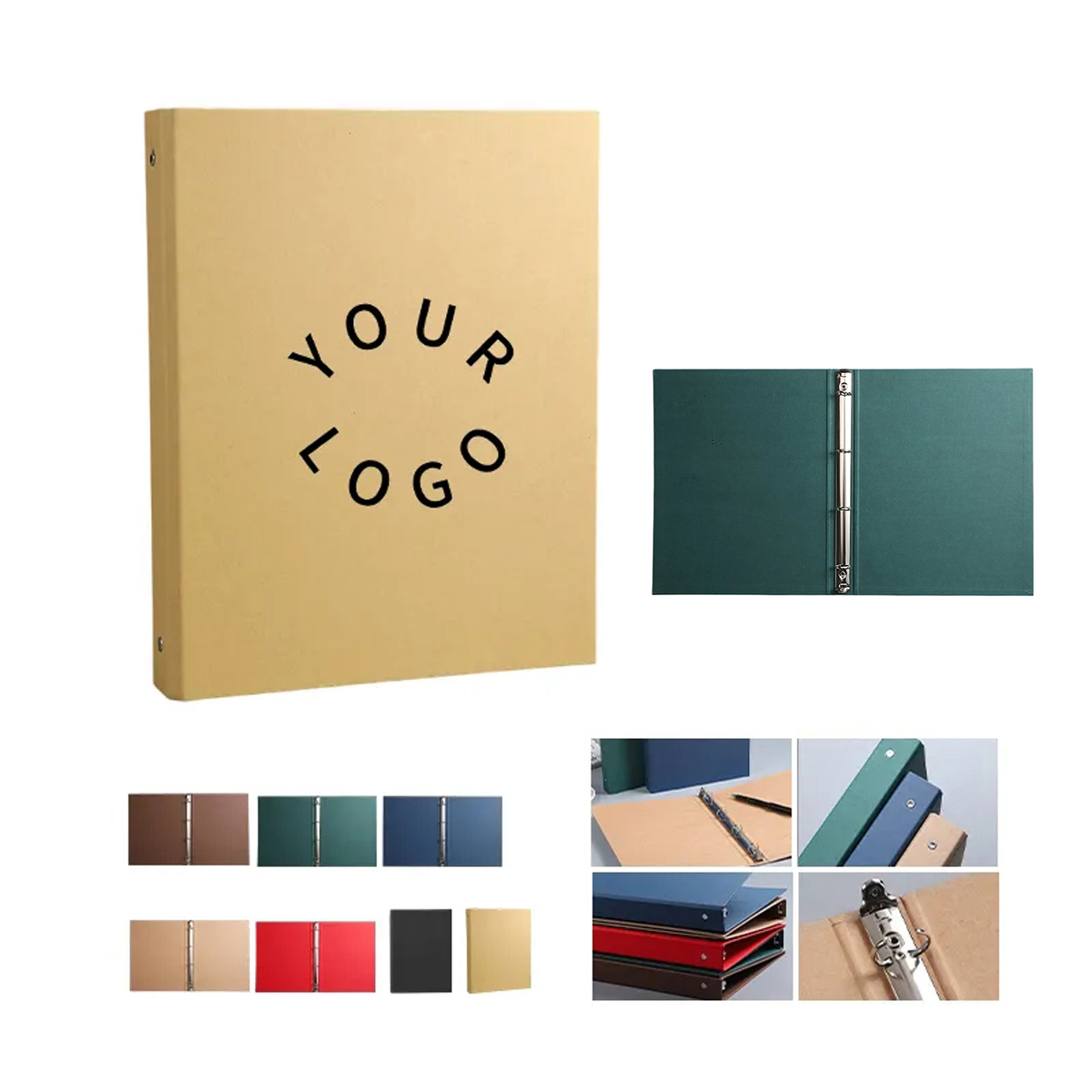 Paper Folder with Ring Binding for Office Use 4