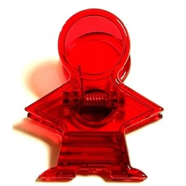 Large Size Figure Magnetic Memo Clip w/Strong Grip 6