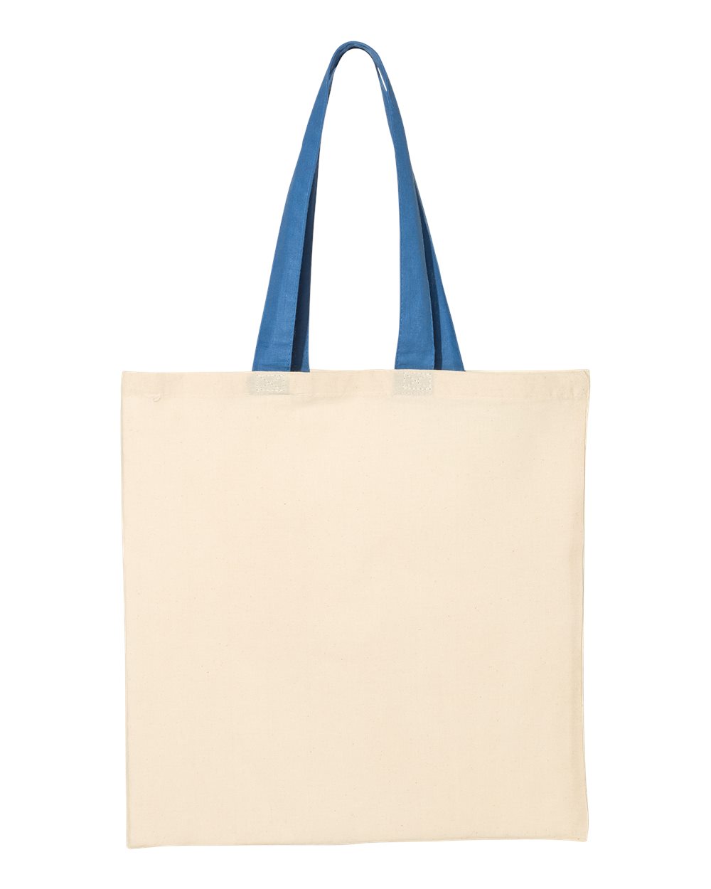 Economical Tote with Contrast-Color Handles - QTB6000, custom tote bag with logo imprint 24