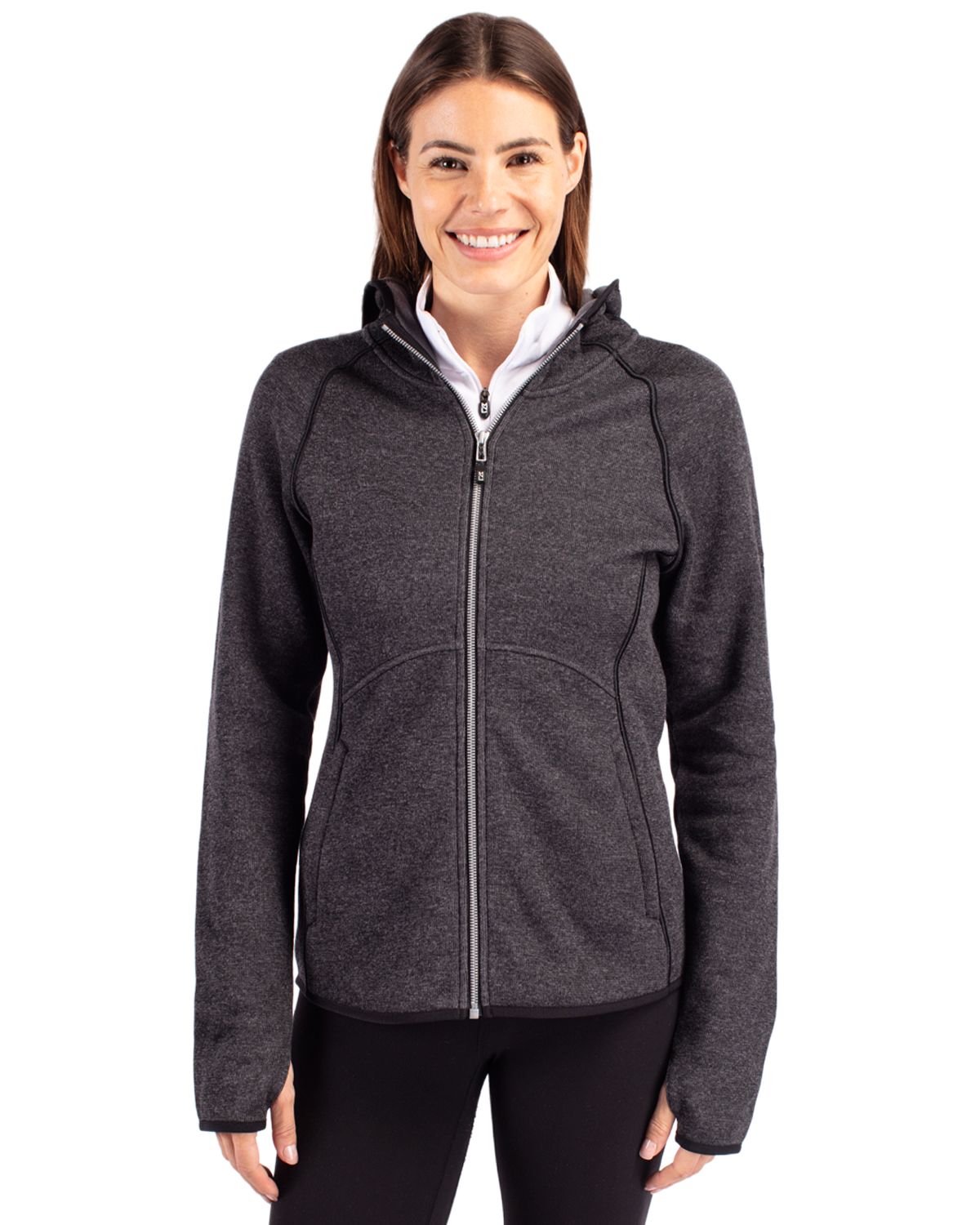 Mainsail Full Zip Hooded Womens Jacket