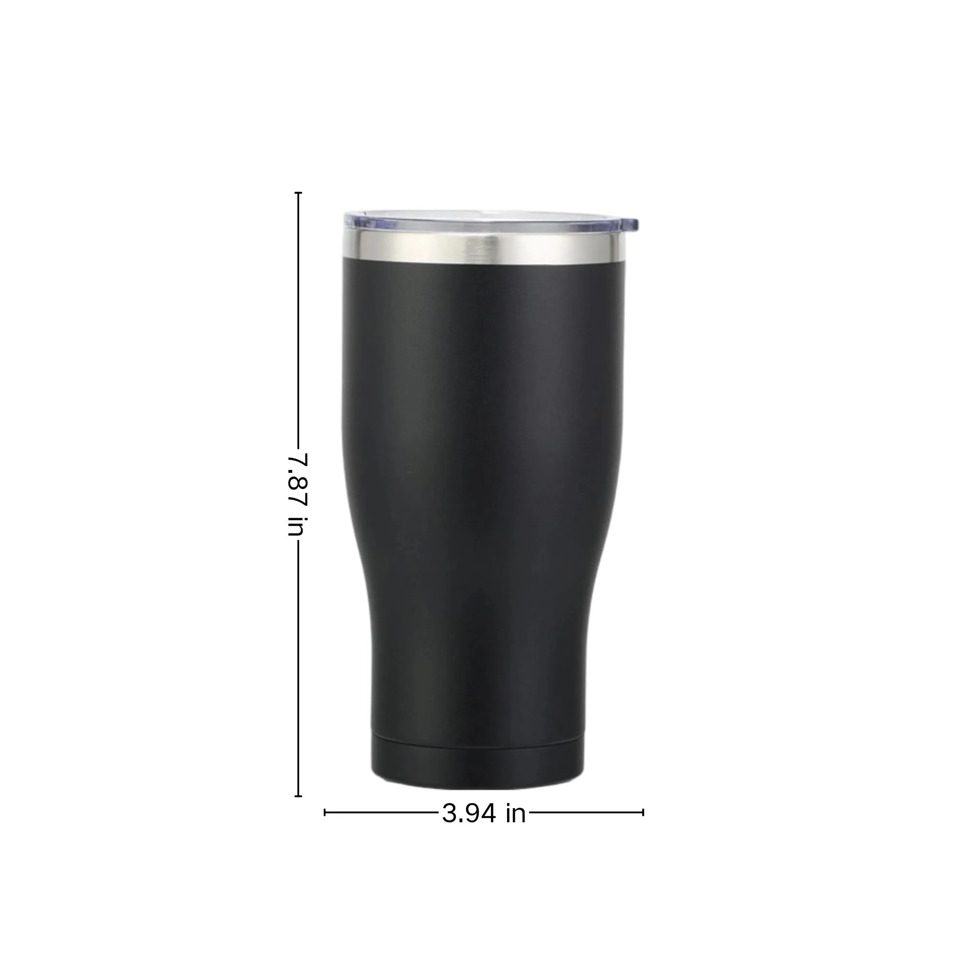 Stainless Steel Cup With Lid And Straw 2