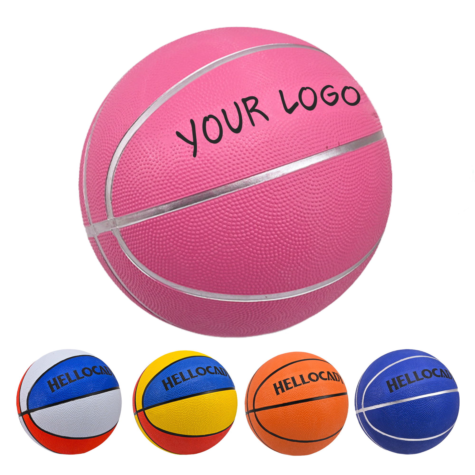 Rubber Basketball for Kindergarten 3