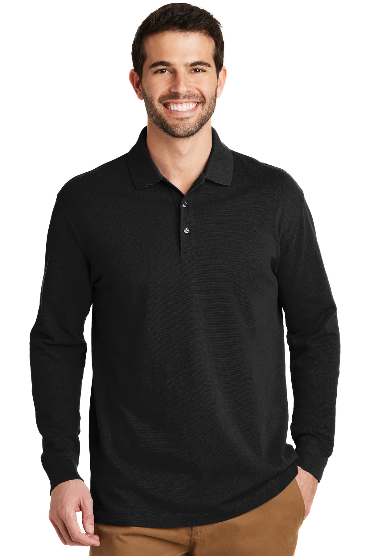 EZCotton Long Sleeve Polo