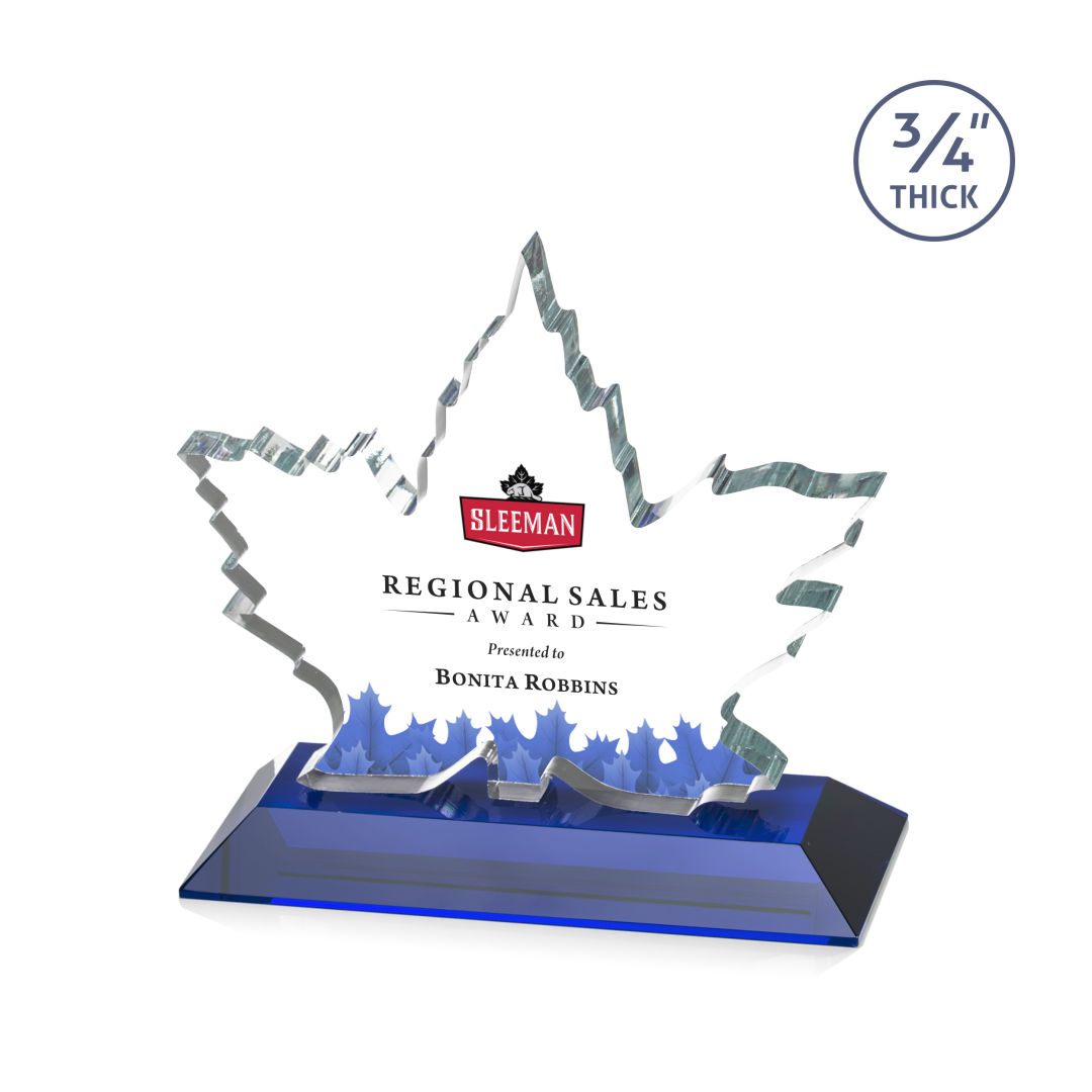 Maple Leaf VividPrint™ Award - Blue 5