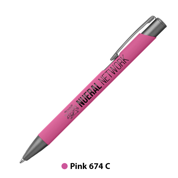 Atherton Softy Metal Pen (Engraved Imprint) 6