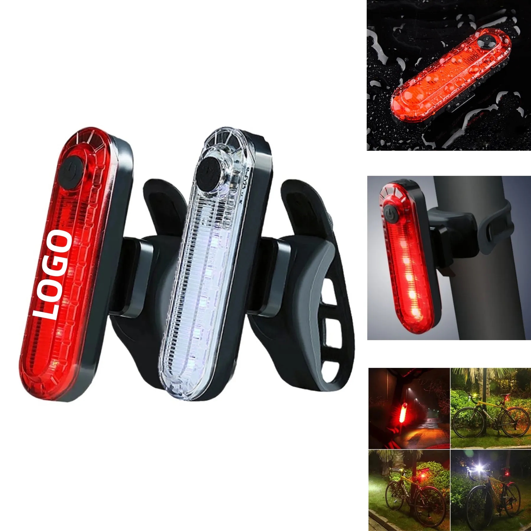 Rechargeable Bike Taillight 1