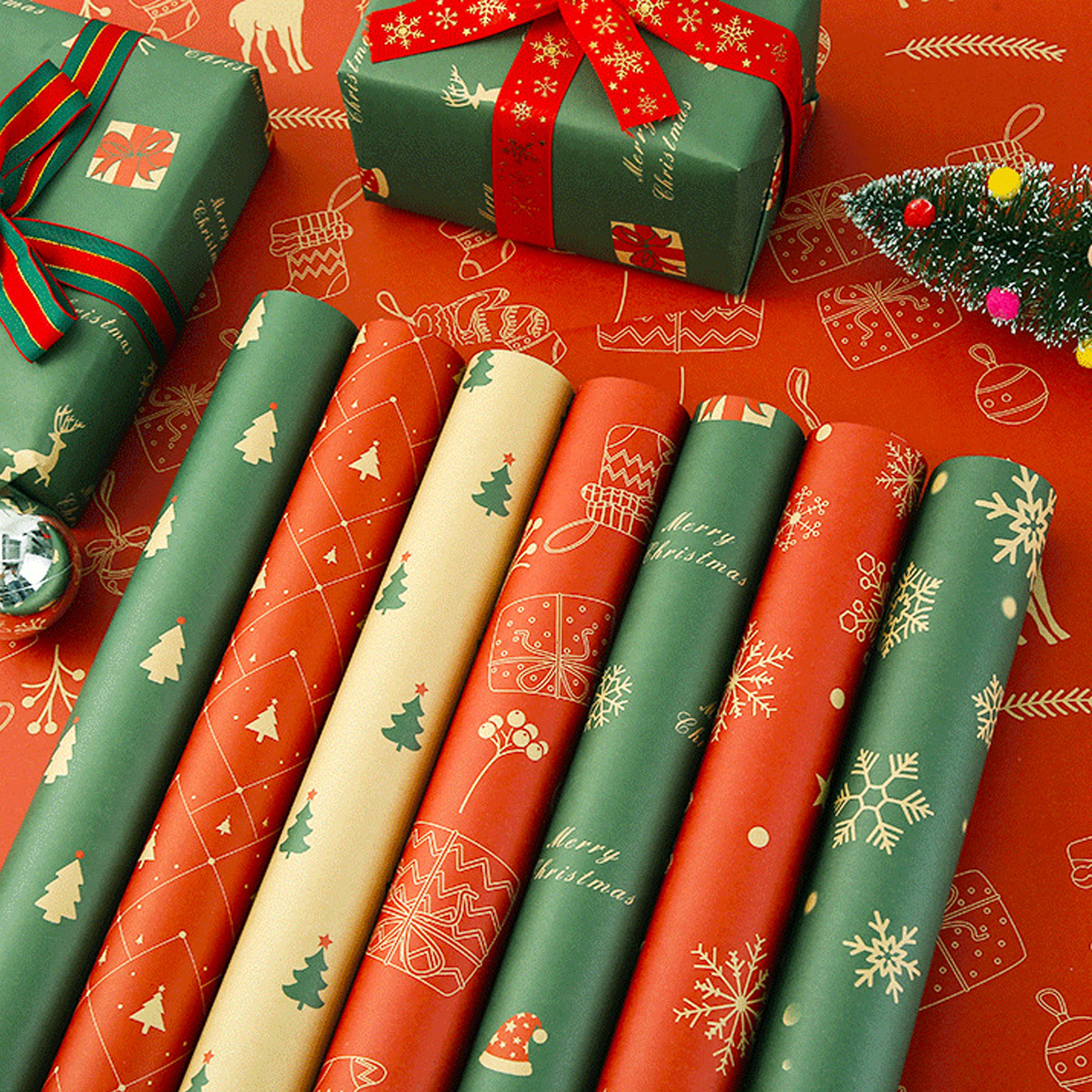 Christmas Gift Wrapping Paper 6