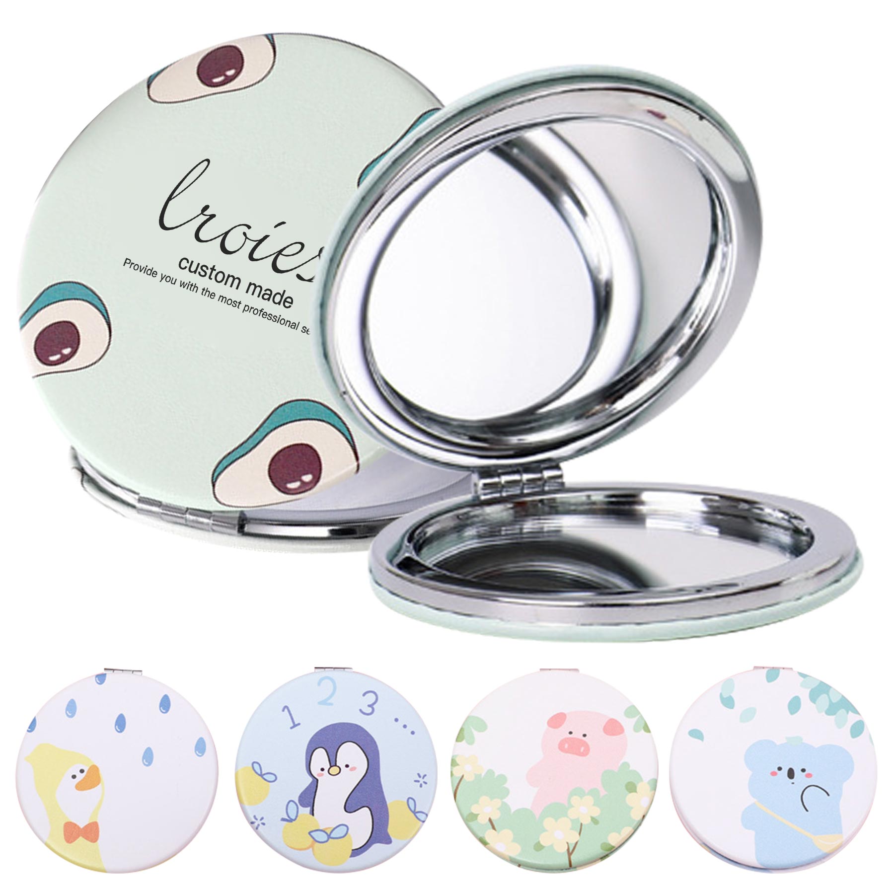 Portable Round Beauty Mirror 1