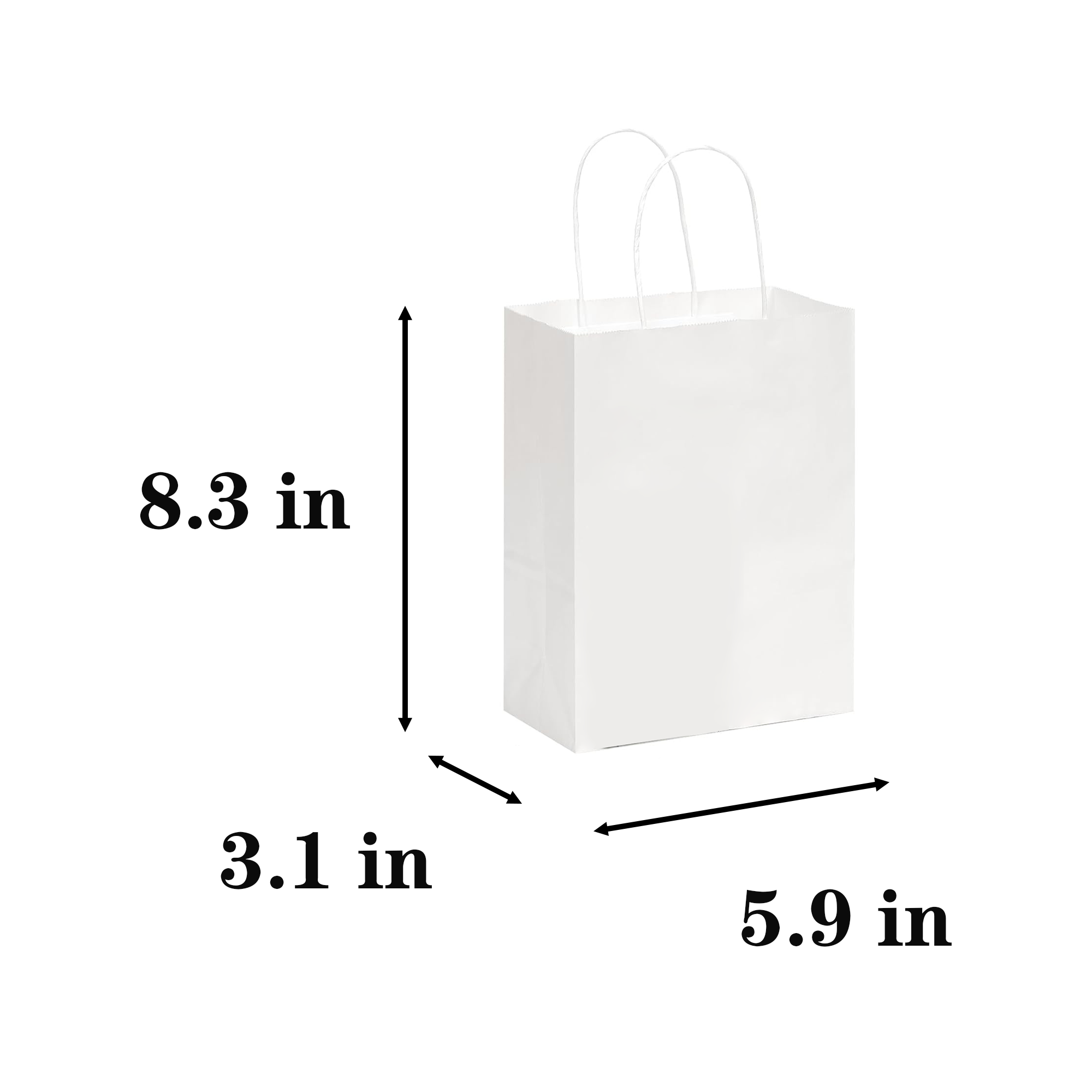 5.9" x 8.3" Full-color Gift Bag 4