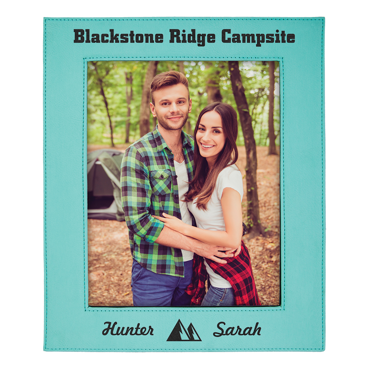 8" x 10" Teal Leatherette Photo Frame