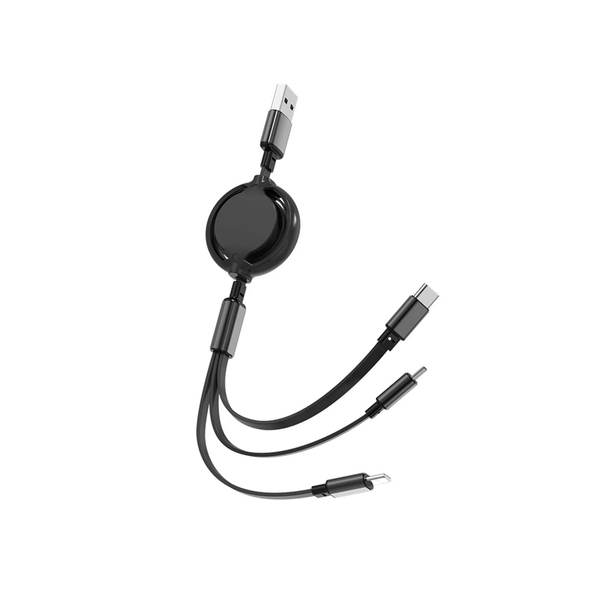 Retractable 3-In-1 Multi Charger Cable 9