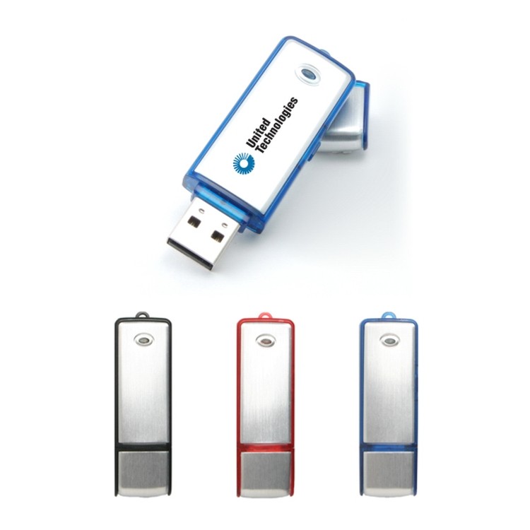 1GB USB Flash Drive w/Removable Cap 1