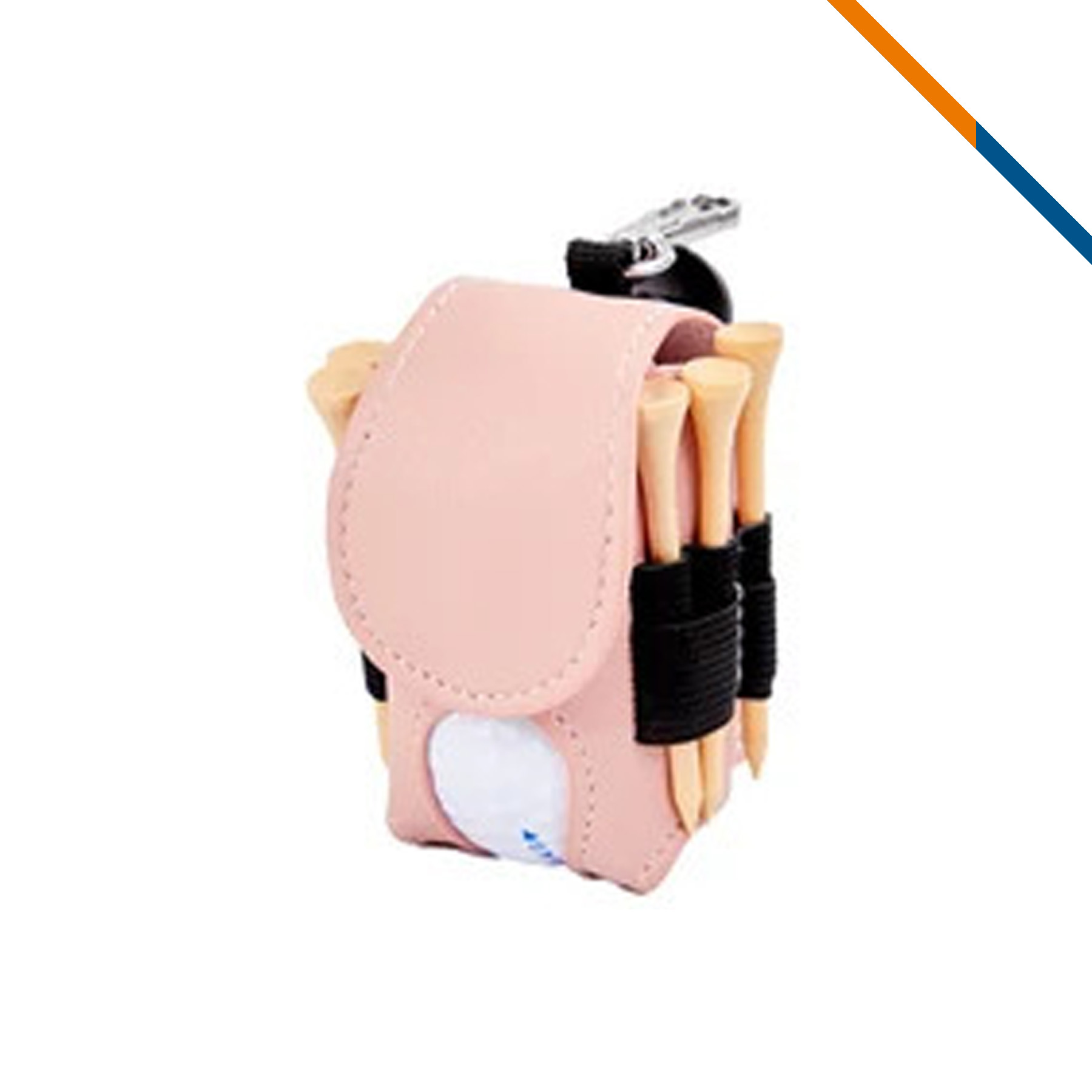Pulsex 3in1 PU Leather Golf Ball Pouch 10