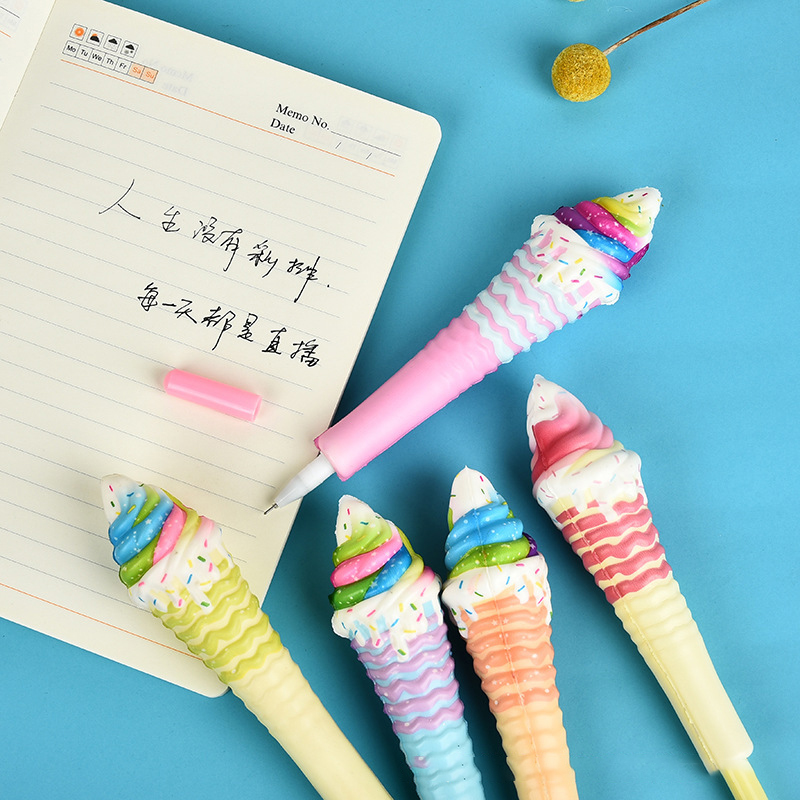 2 in 1 Ice Cream Ball Pen and Squeeze Toy 6