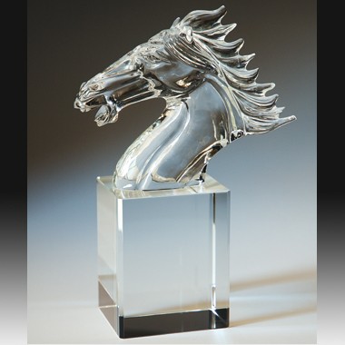 VICTORY AWARD CRYSTAL GLASS 2