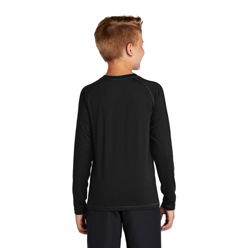 Sport-Tek Youth Long Sleeve Rashguard Tee. 15