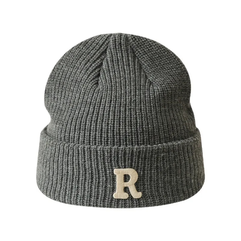 Knitted Hats For Men And Women R Letters Hip Hop 3