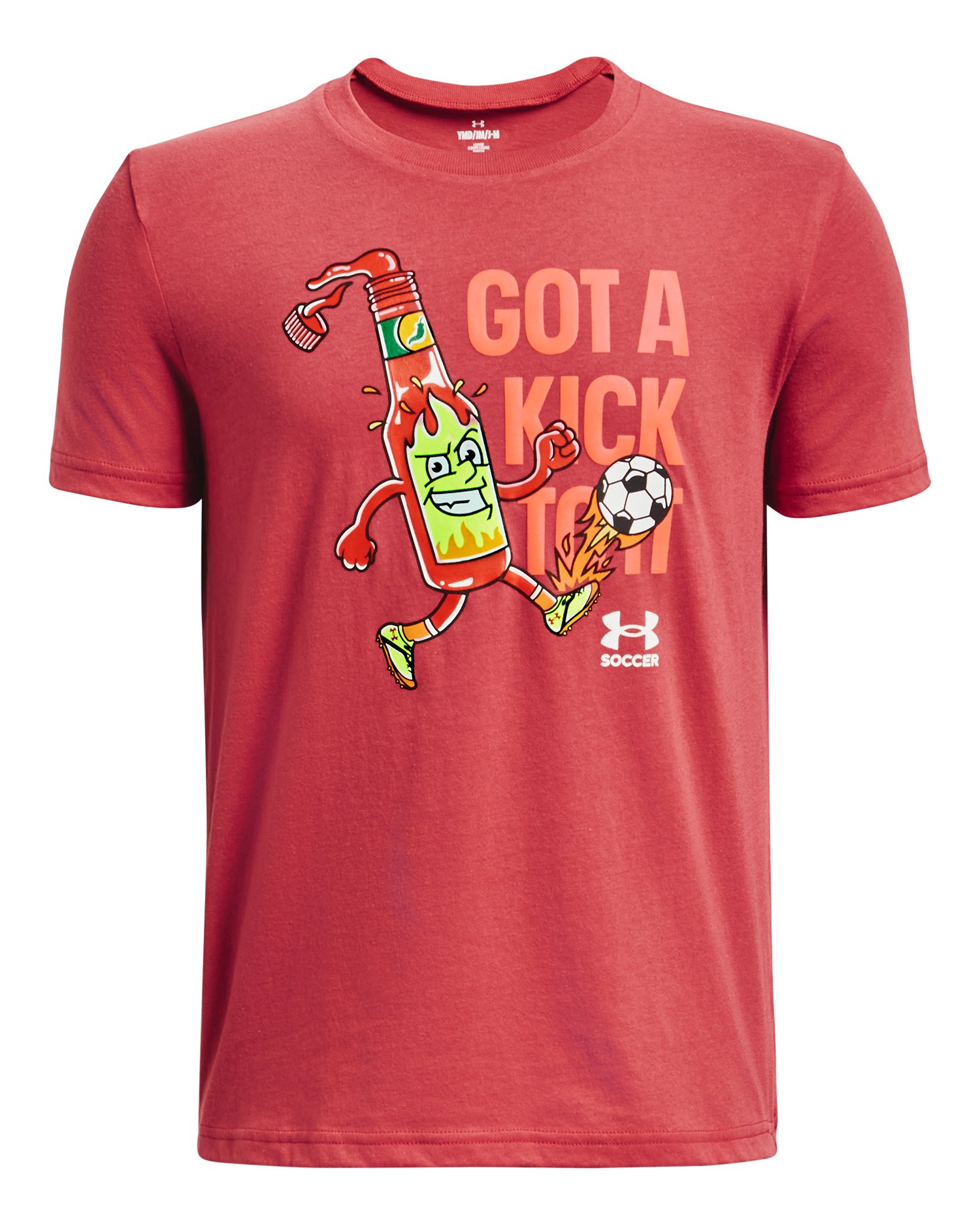 Boys' UA Soccer Kick To It Short Sleeve 2