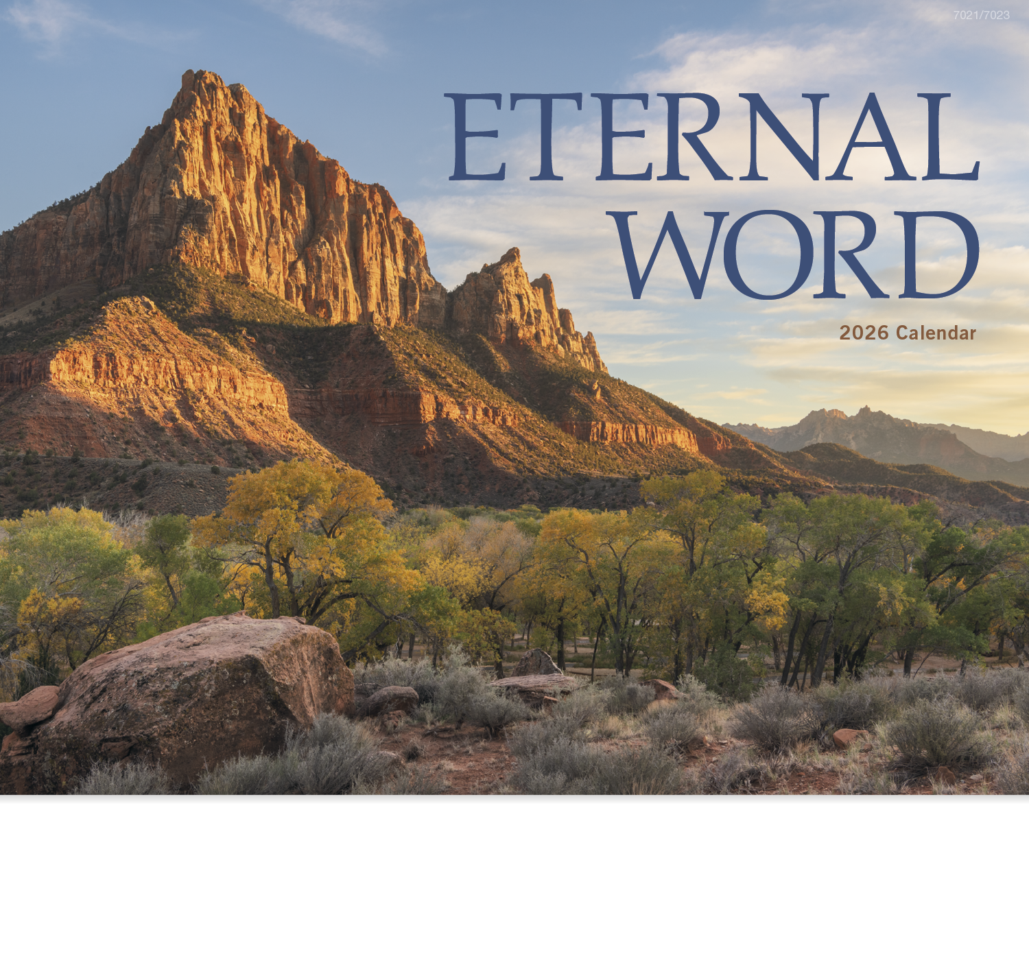 Good Value™ Eternal Word - Stapled Calendar 19