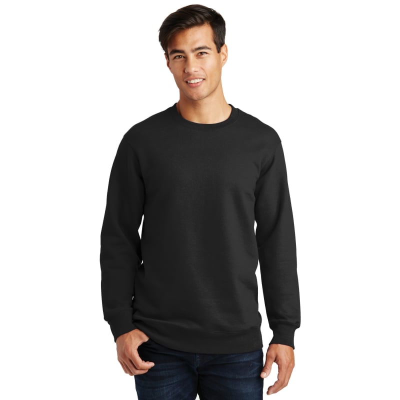 Port & Company Fan Favorite Fleece Crewneck Sweatshirt., custom hoodie or sweatshirt with logo imprint 27