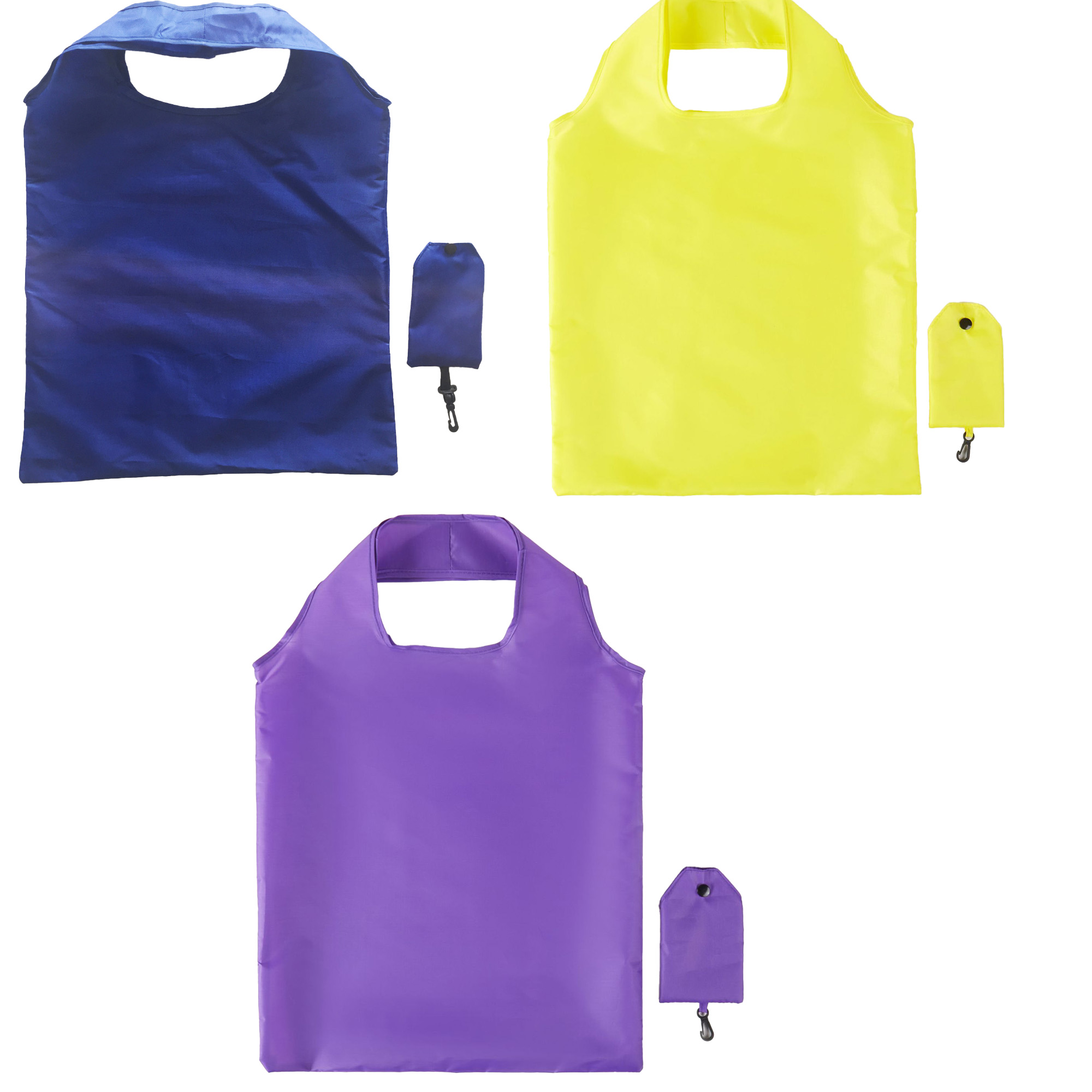 Pocket Foldable Shopping Bag, custom tote bag with logo imprint 3