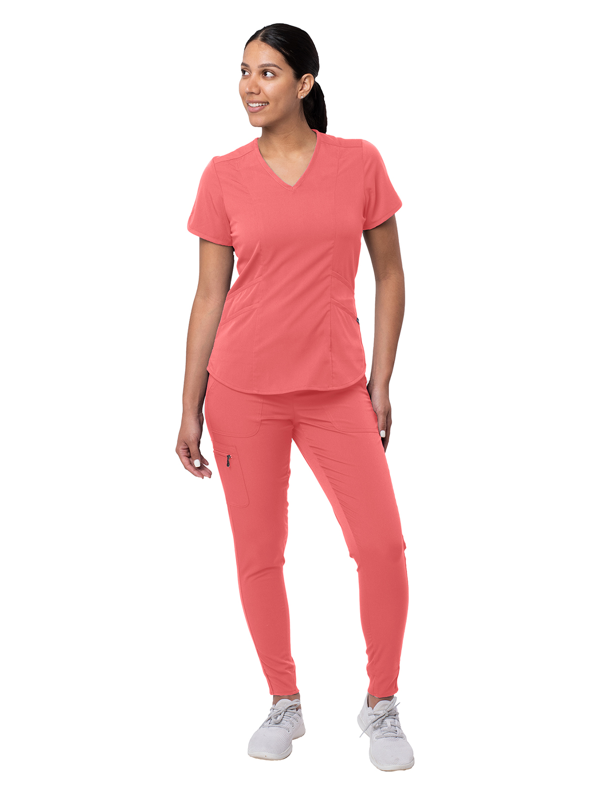 Adar - Pro - Women's Modern Athletic Jogger Scrub Set 2